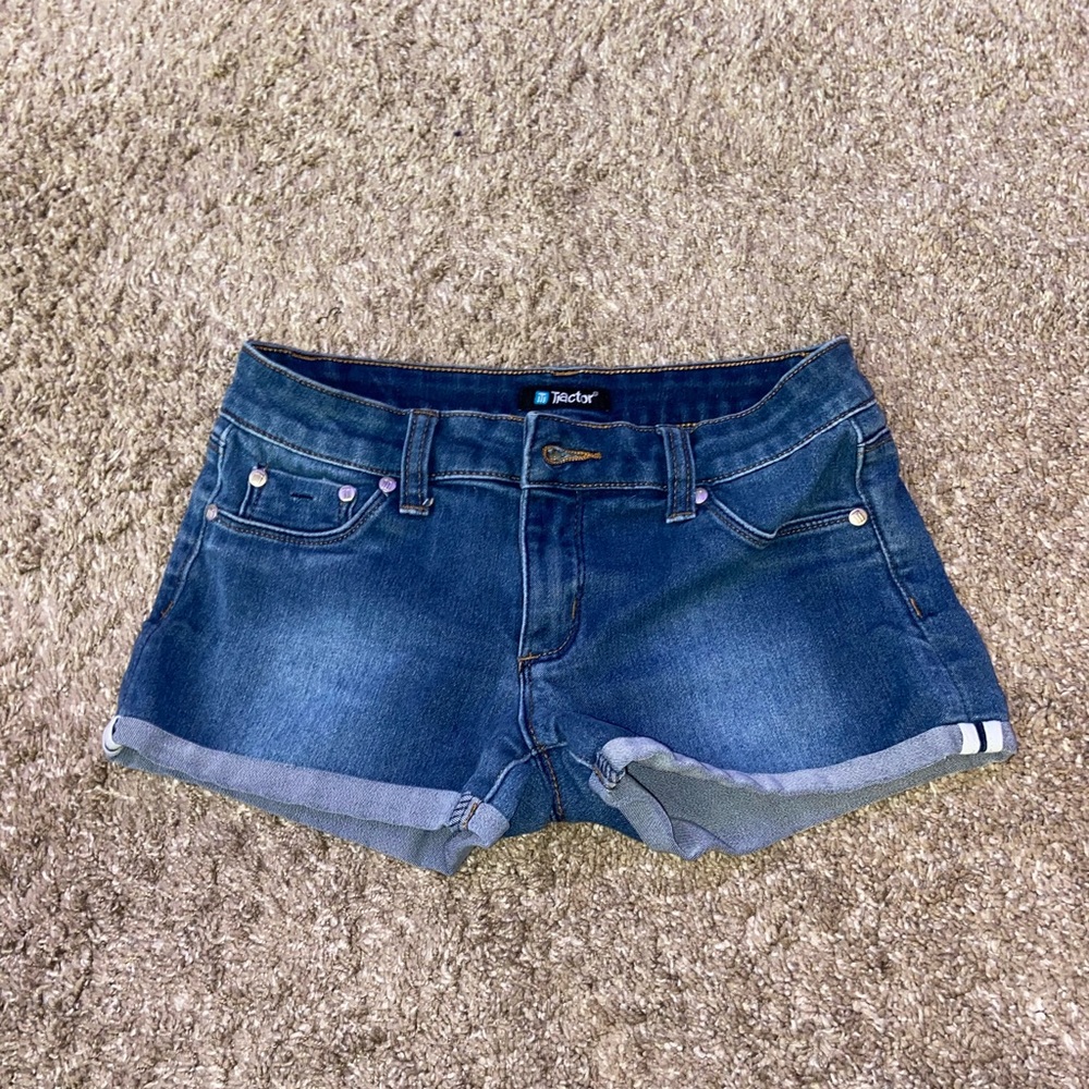 TRACTOR girls jean shorts